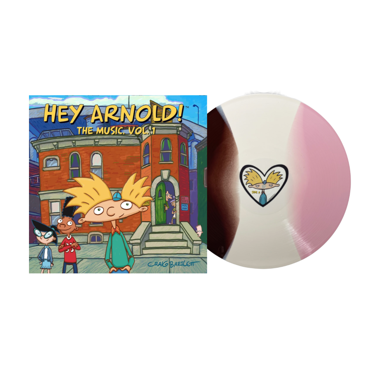 VINILO JIM LANG - HEY ARNOLD! - THE MUSIC VOL.1