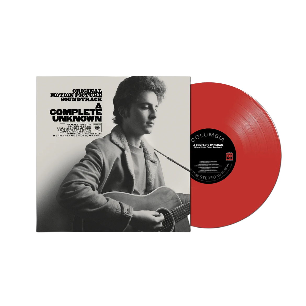 VINILO TIMOTHEE CHALAMET (BOB DYLAN) - A COMPLETE UNKNOWN (OST) (OPAQUE RED VINYL)