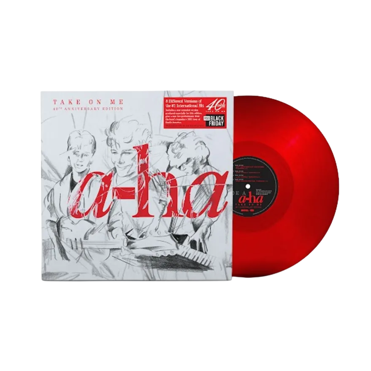 VINILO A-HA - TAKE ON ME EP (40TH ANNIVERSARY) (RUBY RED VINYL) (RSD BLACK FRIDAY 2025)