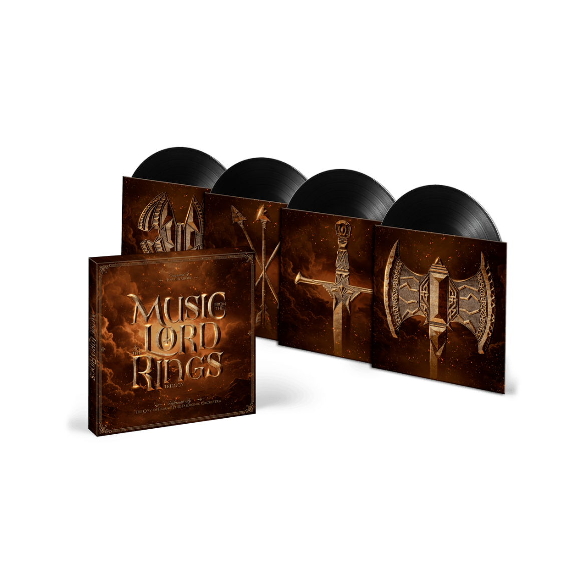 BOXSET THE CITY OF PRAGUE PHILHARMONIC ORCHESTRA - MUSIC FROM LORD OF THE RINGS