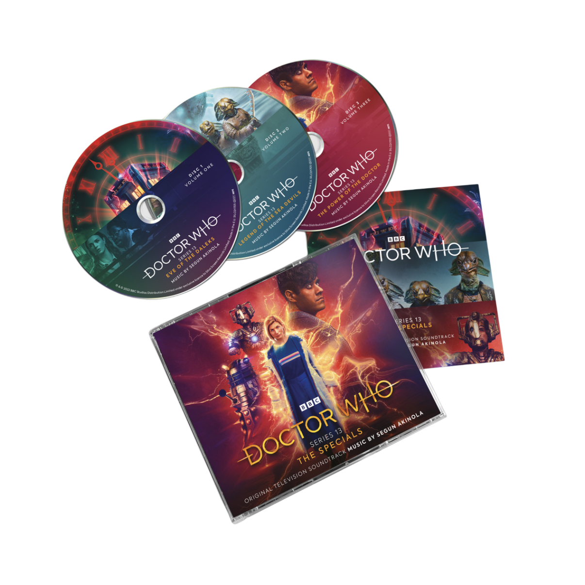 CD SEGUN AKINOLA - DOCTOR WHO SERIES 13: THE SPECIALS OST (3CD)