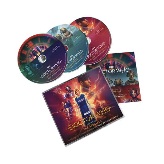 CD SEGUN AKINOLA - DOCTOR WHO SERIES 13: THE SPECIALS OST (3CD)