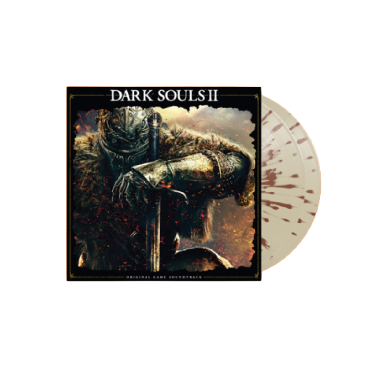 VINILO MOTOI SAKURABA & YUKA KITAMURA - DARK SOULS II (2LP/TRANSPARENT RUST BASE WITH BURGUNDY SPLATTER VINYL)