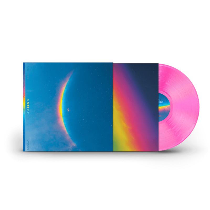 VINILO COLDPLAY - MOON MUSIC (ECOLP/TRANSLUCENT PINK VINYL)