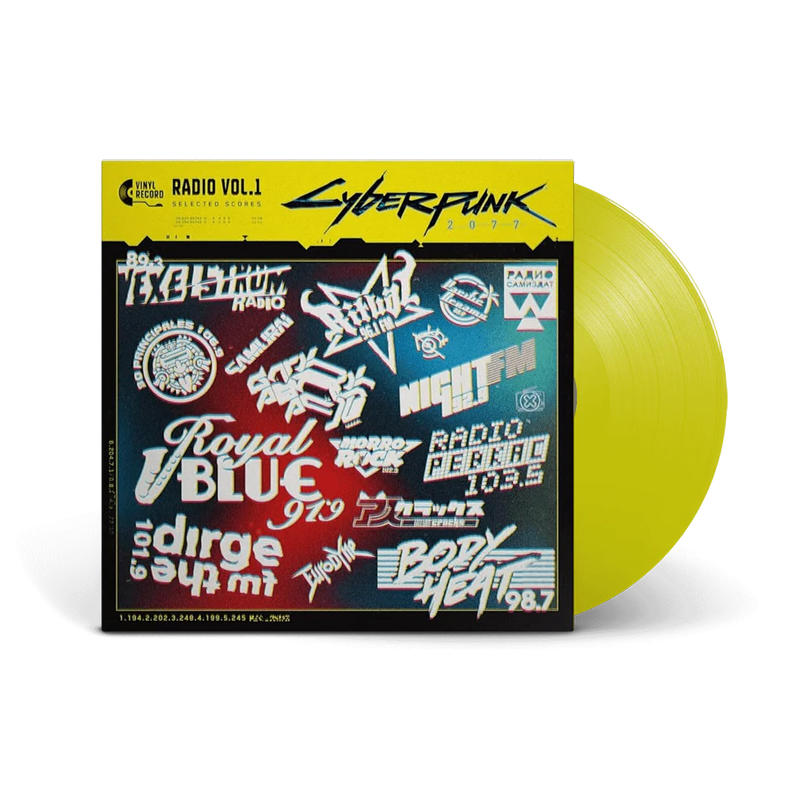 VINILO VARIOUS ARTISTS - CYBERPUNK 2077 RADIO VOL.1 (OPAQUE YELLOW VINYL)