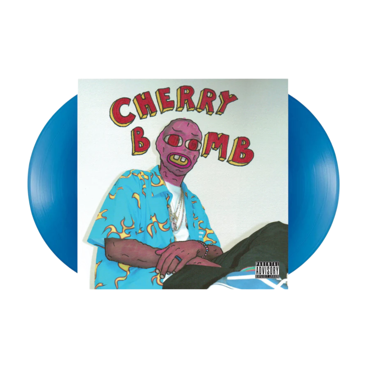 VINILO TYLER, THE CREATOR - CHERRY BOMB (MASK COVER) (2LP/TRANSLUCENT BLUE VINYL)