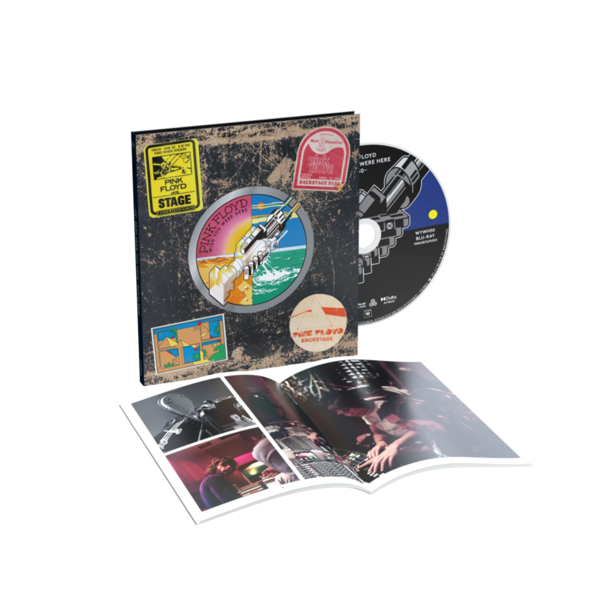BLURAY PINK FLOYD - WISH YOU WERE HERE (50TH ANNIVERSARY) (DOLBY ATMOS/5.1/STEREO/SQUAD MIXES)