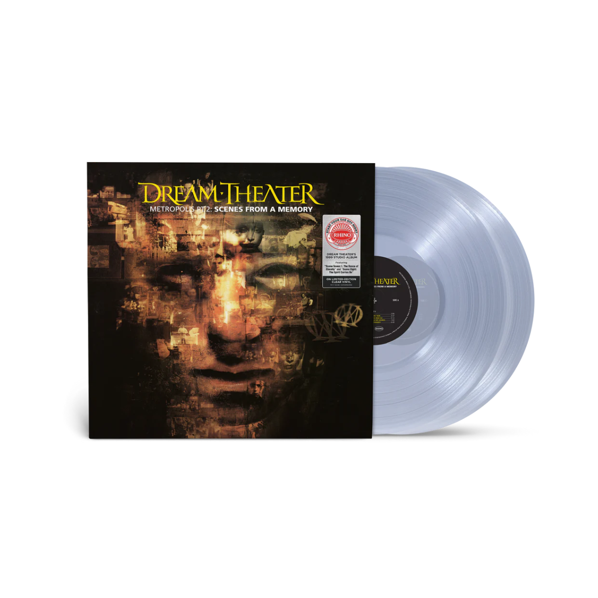 VINILO DREAM THEATER - METROPOLIS, PT. 2: SCENES FROM A MEMORY (2LP/CLEAR VINYL)