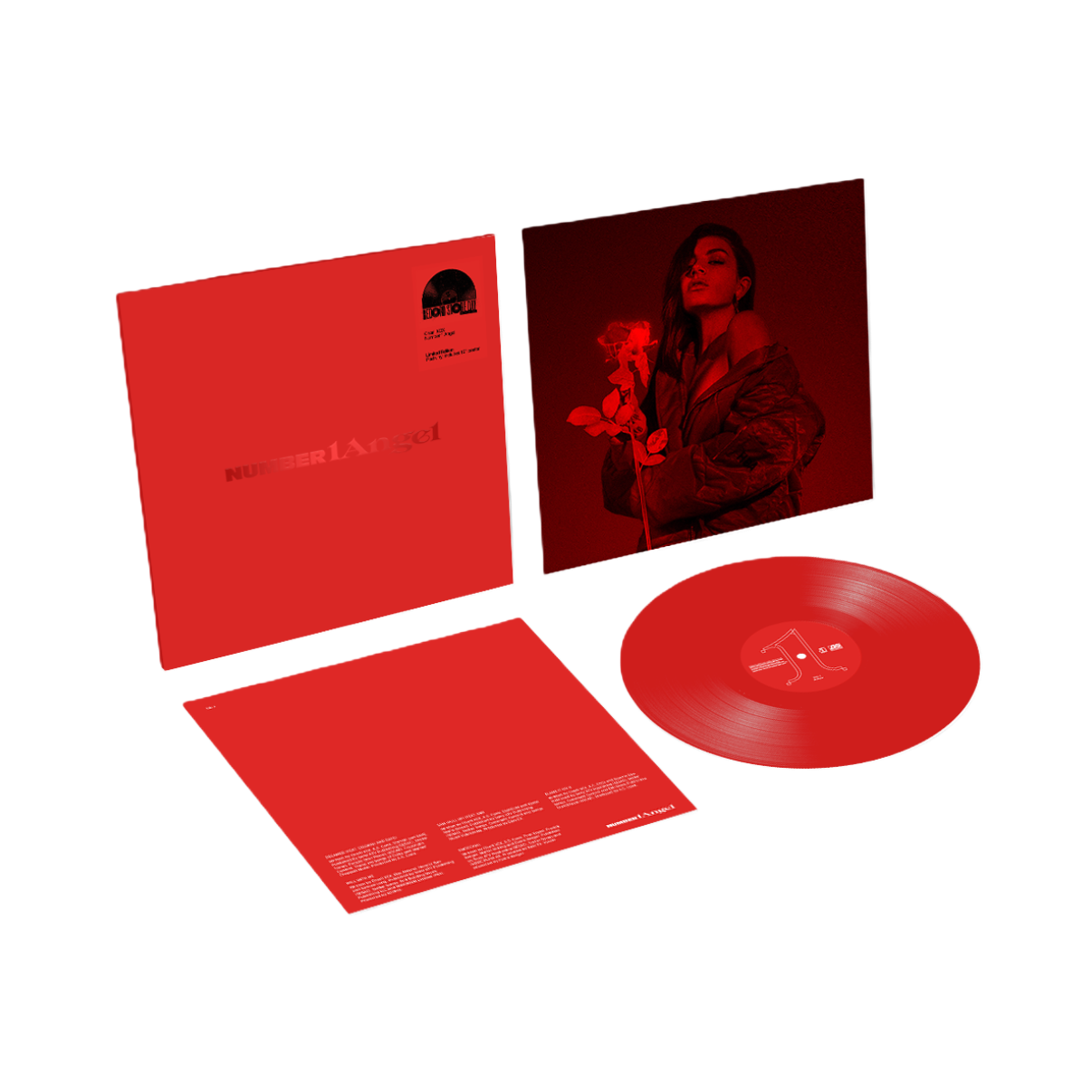 VINILO CHARLI XCX - NUMBER 1 ANGEL (APPLE COLOR VINYL) (RSD)