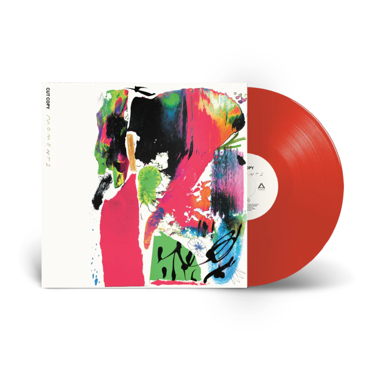 VINILO CUT COPY - MOMENTS (APPLE RED OPAQUE VINYL)