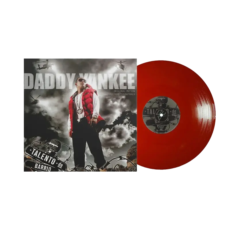 VINILO DADDY YANKEE - TALENTO DE BARRIO (RED VINYL)