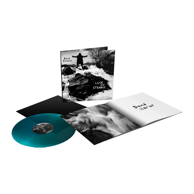 VINILO DAVID GILMOUR - LUCK & STRANGE (TRANSLUCENT SEA BLUE VINYL)