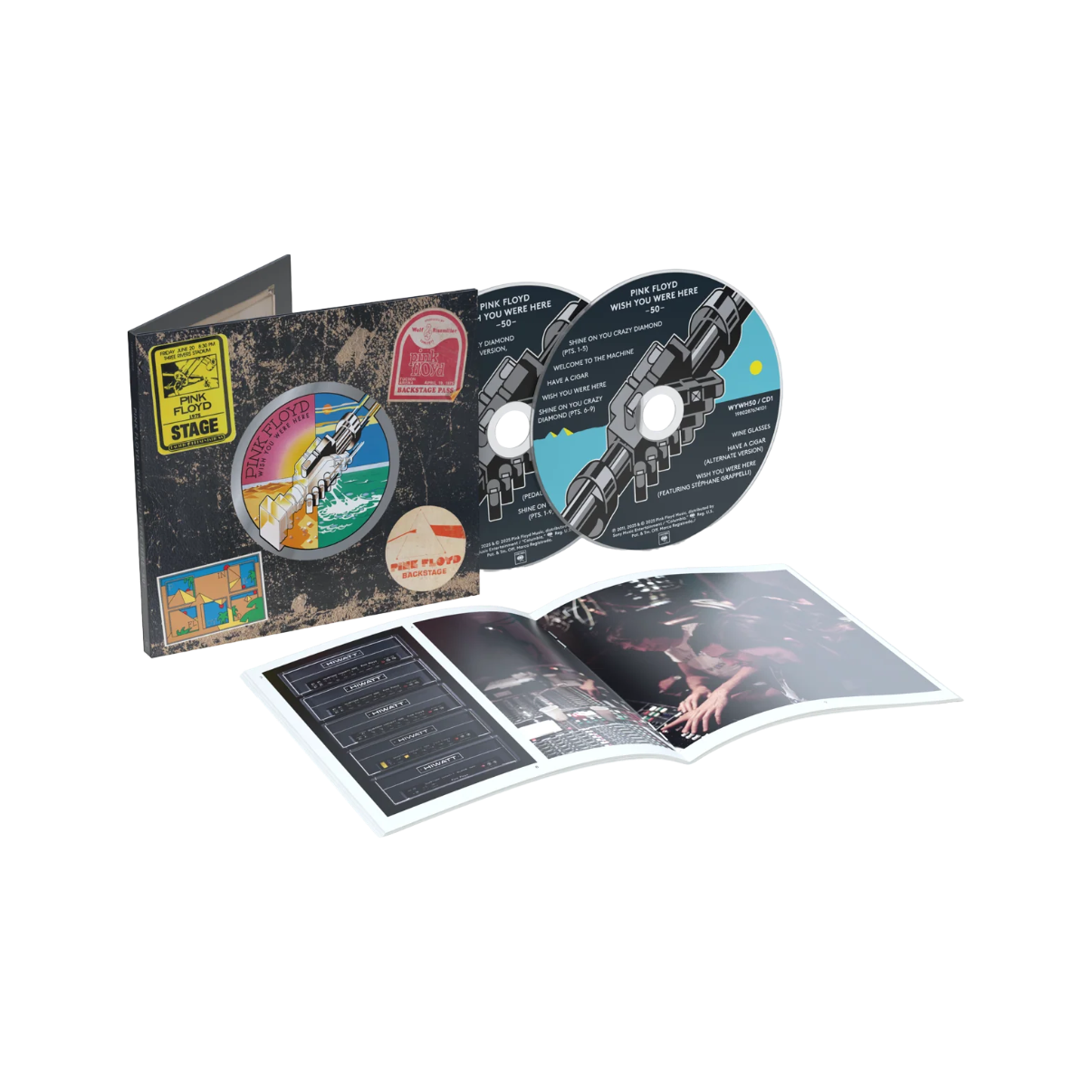 CD PINK FLOYD - WISH YOU WERE HERE (50TH ANNIVERSARY) (2CD)