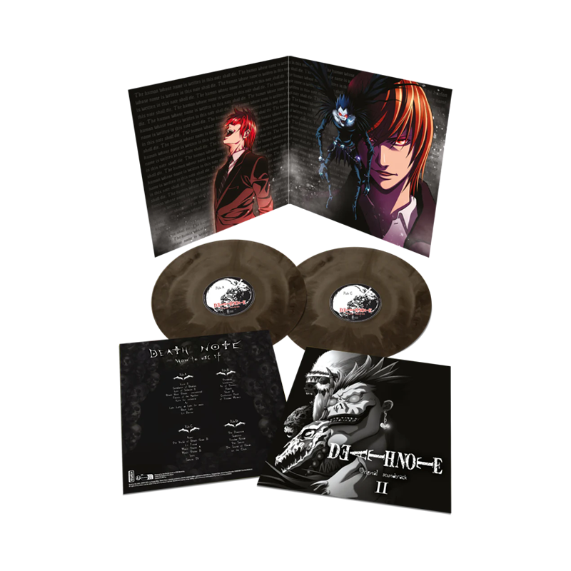 VINILO HIDEKI TANIUCHI & YOSHIHISA HIRANO - DEATH NOTE: OST (VOLUME 2) (2LP/BROWN MARBLED VINYL)