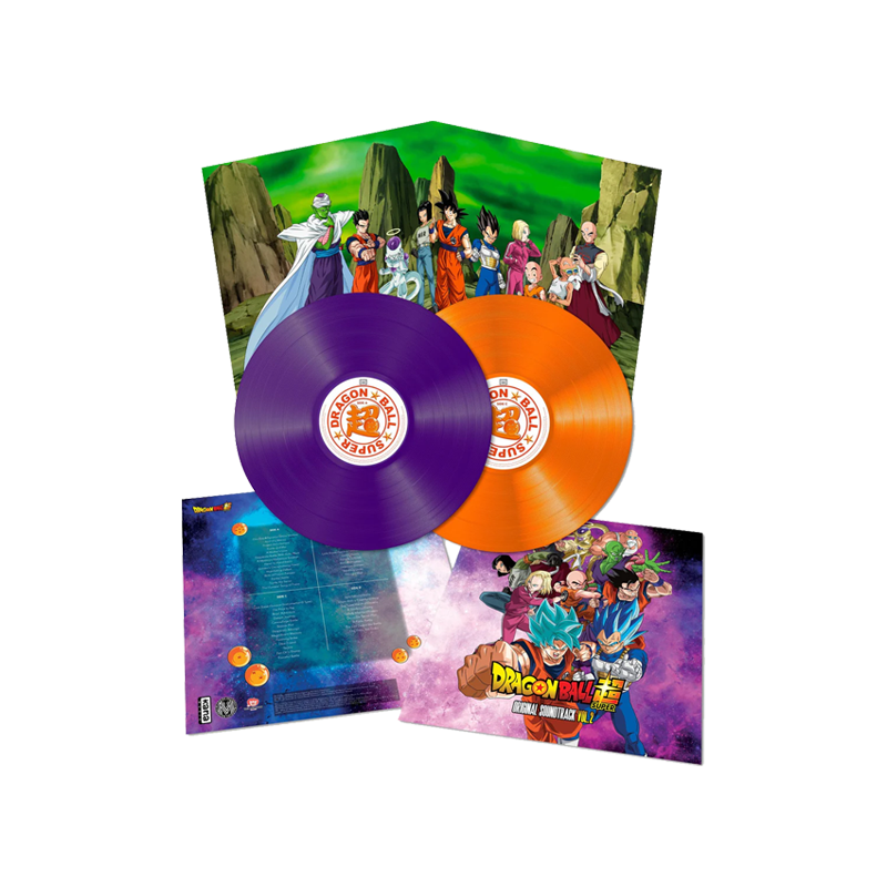 VINILO NORIHITO SUMITOMO, KAZUYA YOSHII & TAKAFUMI IWASAKI - DRAGON BALL SUPER: OST VOL. 2 (2LP/ORANGE VIOLET VINYL)
