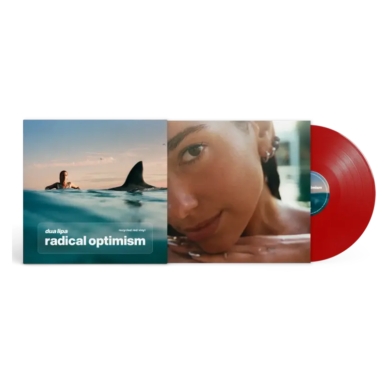 VINILO DUA LIPA - RADICAL OPTIMISM (CHERRY RED ECO COLOR VINYL)