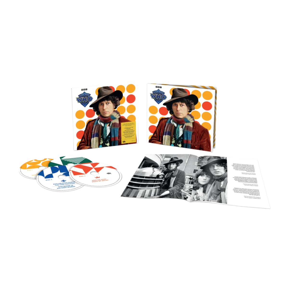 CD DOCTOR WHO - TOM BAKER COLLECTION (DELUXE) (4CD)