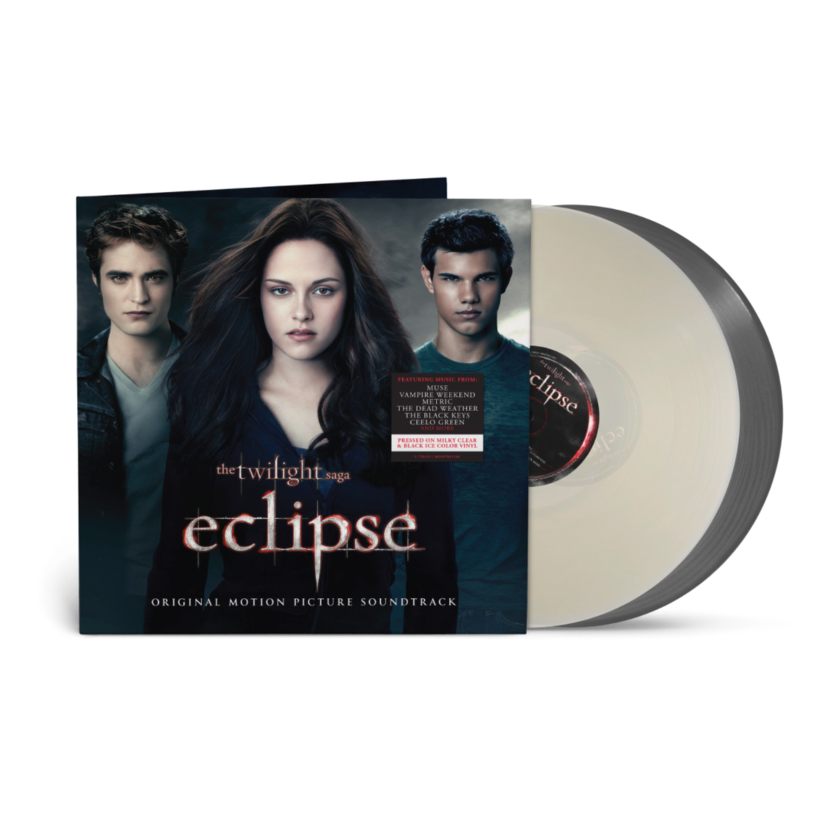 VINILO VARIOUS ARTISTS - THE TWILIGHT SAGA: ECLIPSE (OST) (2LP/MILKY CLEAR/BLACK ICE VINYL)