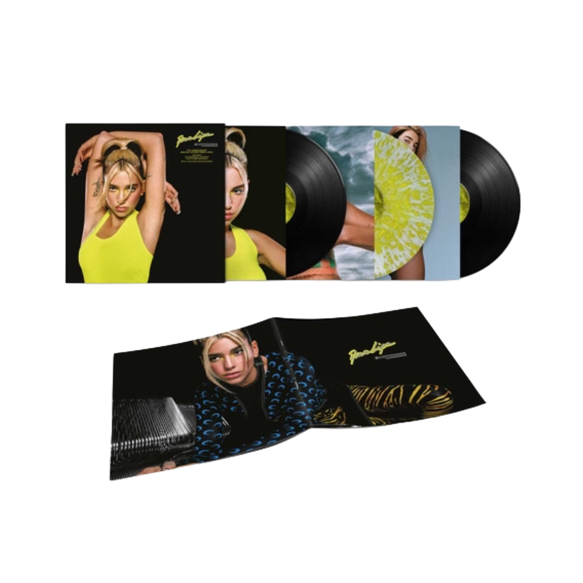 VINILO DUA LIPA - FUTURE NOSTALGIA (5TH ANNIVERSARY/3LP/NEW ARTWORK/SPLATTER VINYL)