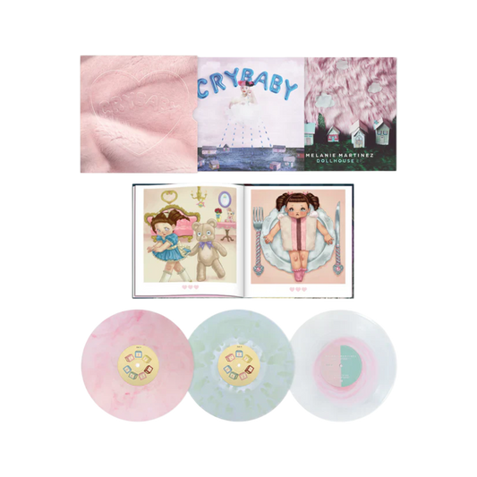 VINILO MELANIE MARTINEZ - CRY BABY (PINK & CLEAR/CLEAR & GREEN VINYL/3LP)