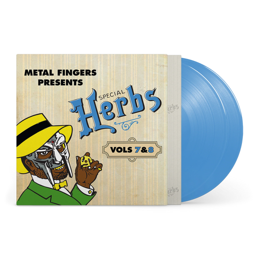 VINILO MF DOOM - METAL FINGERS PRESENTS: SPECIAL HERBS VOL. 7 & 8 (2LP/SLY BLUE VINYL)