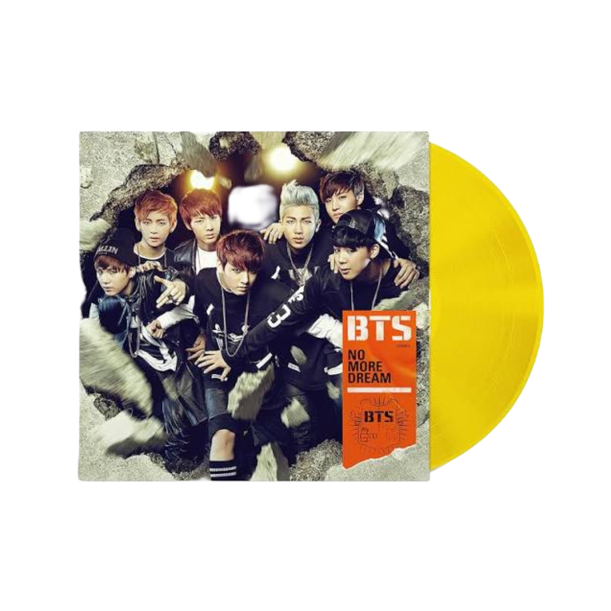 VINILO BTS - NO MORE DREAM (CLEAR YELLOW VINYL)