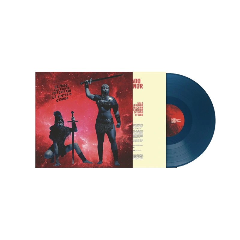 VINILO EL MATO A UN POLICIA MOTORIZADO - LA SINTESIS O'KONOR (BLUE VINYL)