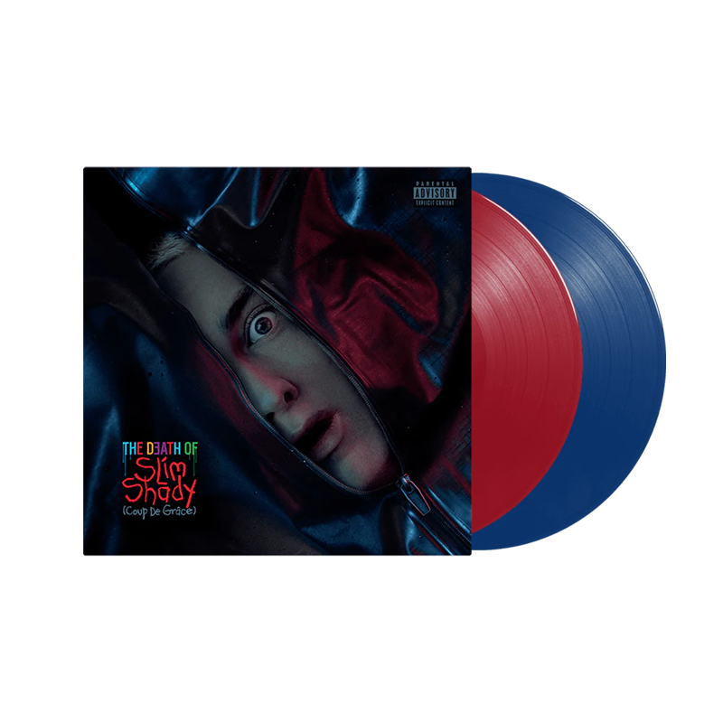 VINILO EMINEM - THE DEATH OF SLIM SHADY (COUP DE GRACE) (RED/BLUE VINYL/2LP)