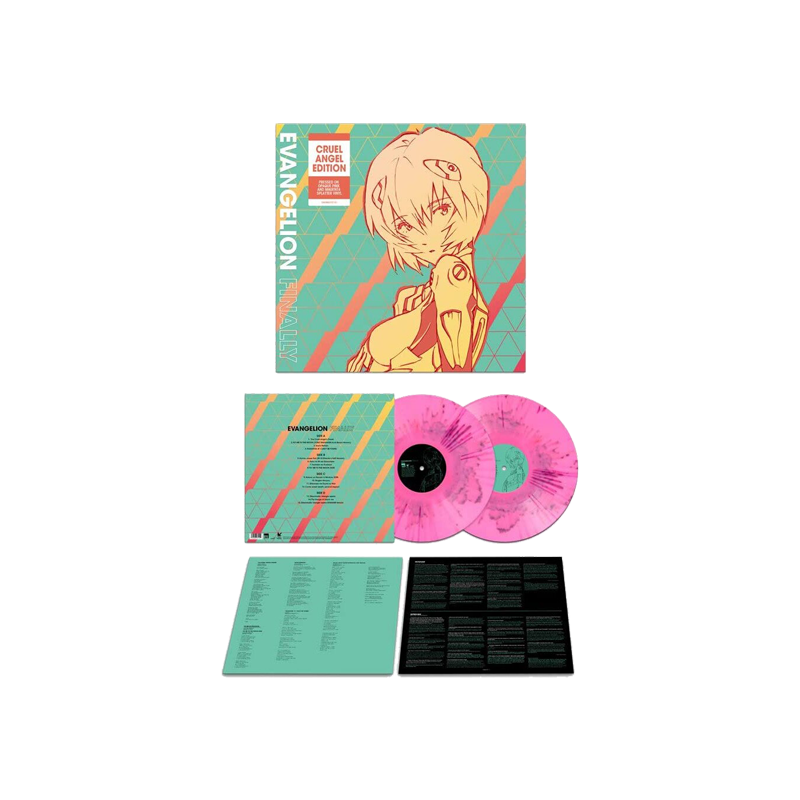 VINILO VARIOUS ARTISTS - EVANGELION FINALLY OST (2LP/PINK SPLATTER VINYL)