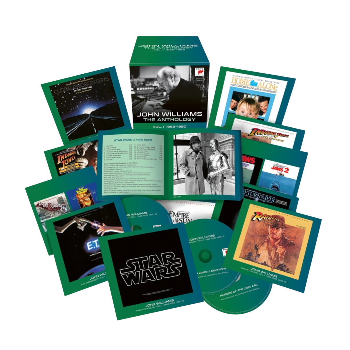 BOXSET JOHN WILLIAMS - JOHN WILLIAMS – THE ANTHOLOGY, VOLUME 1 (CD BOX SET)