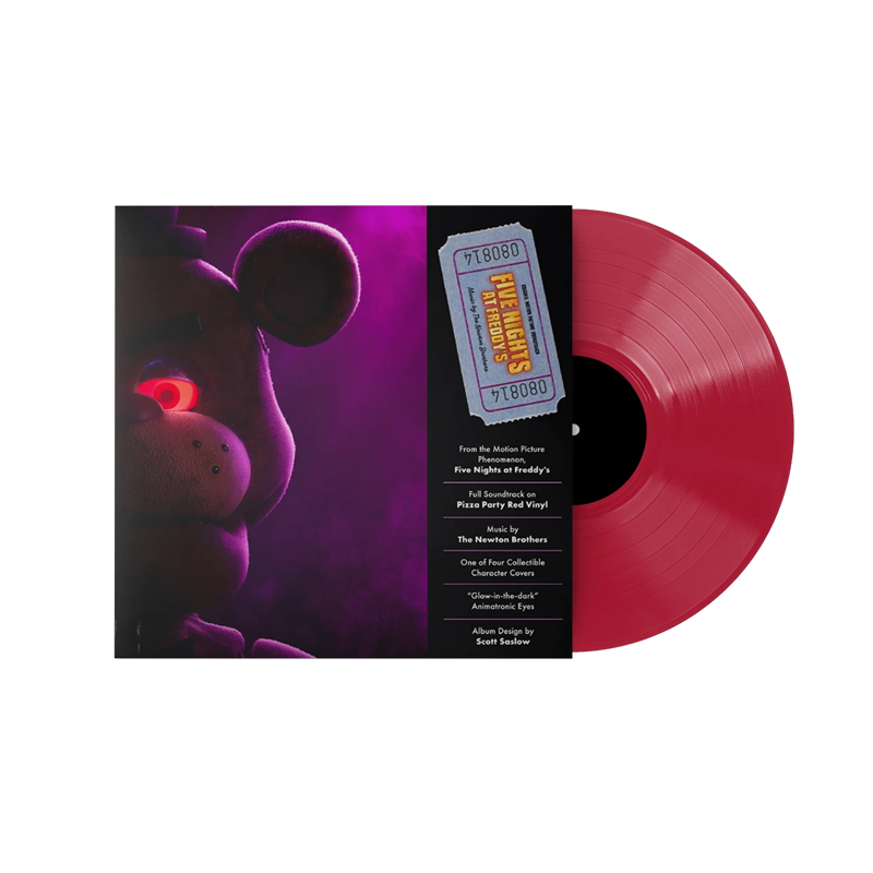 VINILO THE NEWTON BROTHERS - FIVE NIGHTS AT FREDDY’S VINYL OST (RED VINYL)
