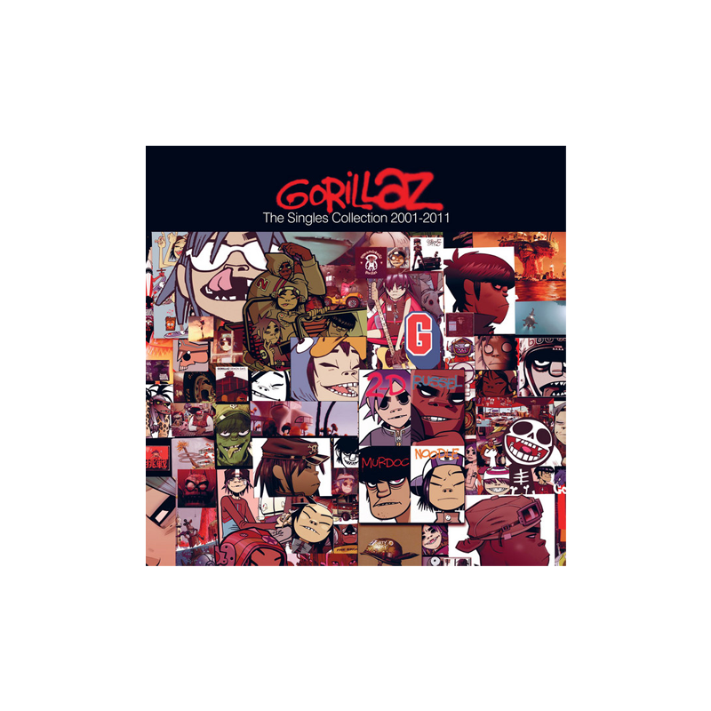 CD GORILLAZ - THE SINGLES COLLECTION 2001 - 2011
