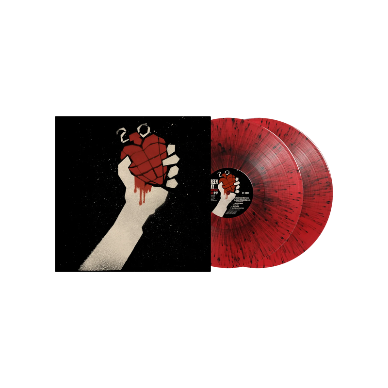 VINILO GREEN DAY - AMERICAN IDIOT (2LP/RED & BLACK SPLATTER VINYL)
