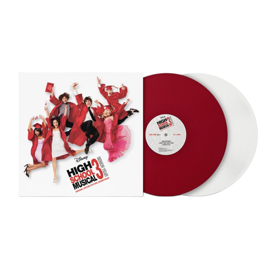 VINILO HIGH SCHOOL MUSICAL CAST - HIGH SCHOOL MUSICAL 3: SENIOR YEAR OST (APPLE/WHITE VINYL/2LP)