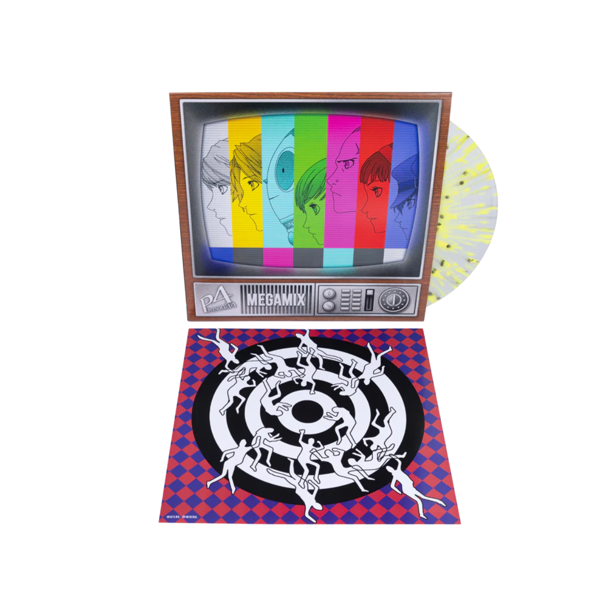 VINILO ATLUS SOUND TEAM - PERSONA 4 MEGAMIX (OST) (YELLOW VINYL)