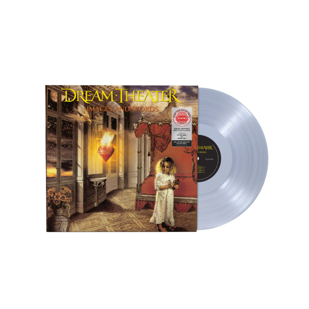 VINILO DREAM THEATER - IMAGES & WORDS (CLEAR VINYL)