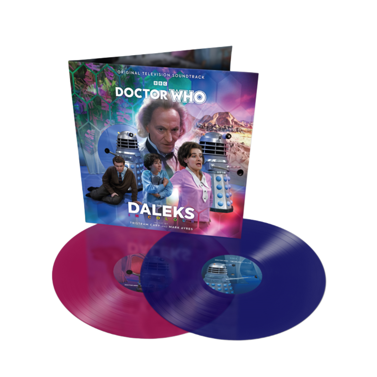 VINILO VARIOUS ARTISTS - DOCTOR WHO: THE DALEKS IN COLOUR (2LP/MAGENTA VINYL)