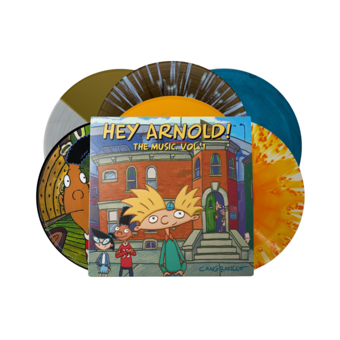 VINILO JIM LANG - HEY ARNOLD! - THE MUSIC VOL.1