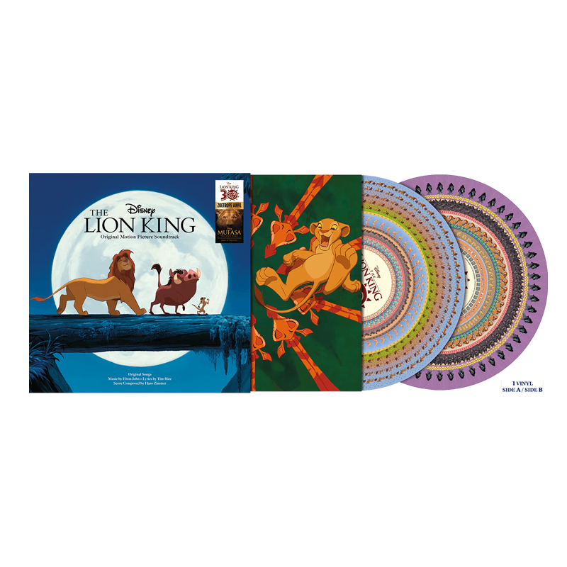 VINILO VARIOUS ARTISTS - LION KING OST (ZOETROPE VINYL/30TH ANNIVERSARY/LIMITED)