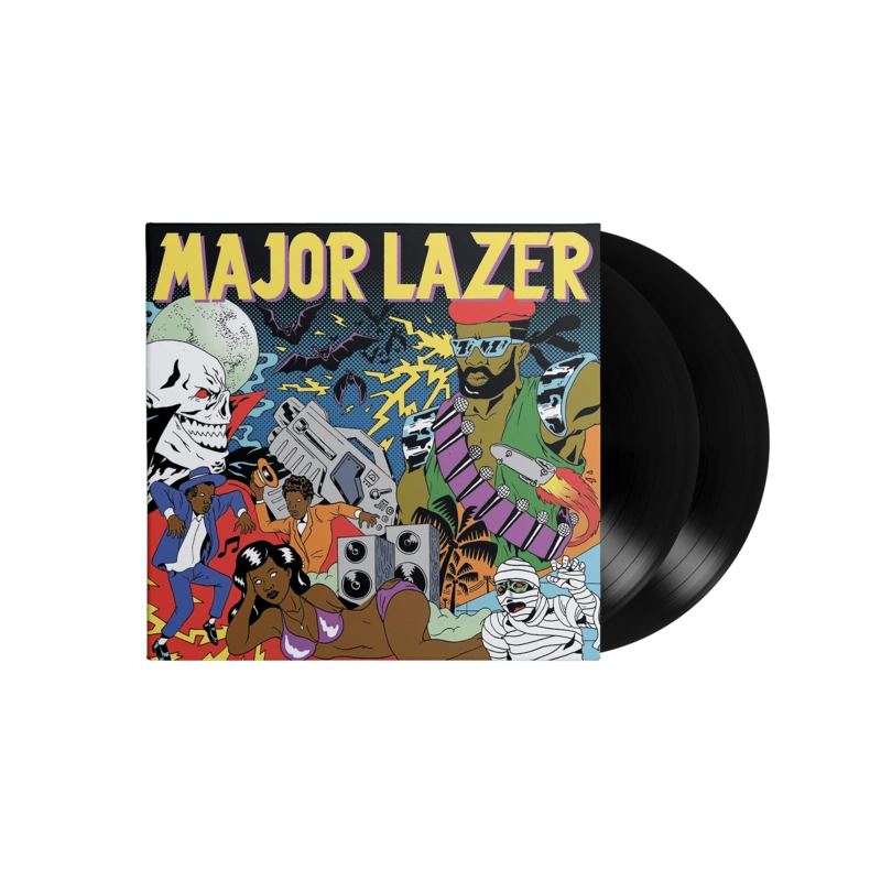 VINILO MAJOR LAZER - GUNS DON'T KILL PEOPLE LAZERS DO