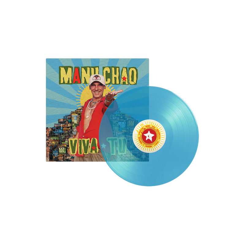VINILO MANU CHAO - VIVA TU (BLUE VINYL)