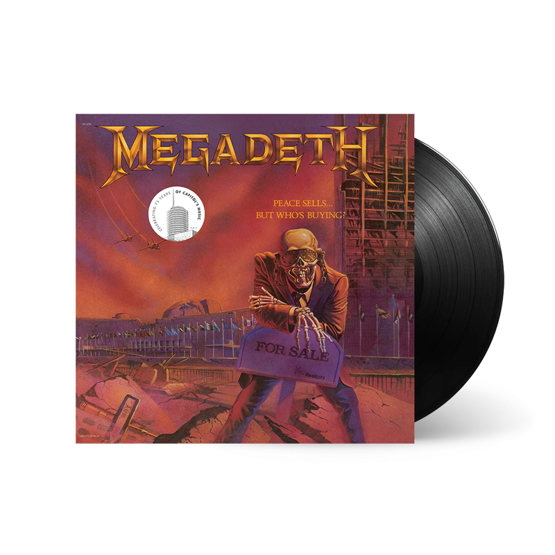 VINILO MEGADETH - PEACE SELLS BUT WHO'S BUYING