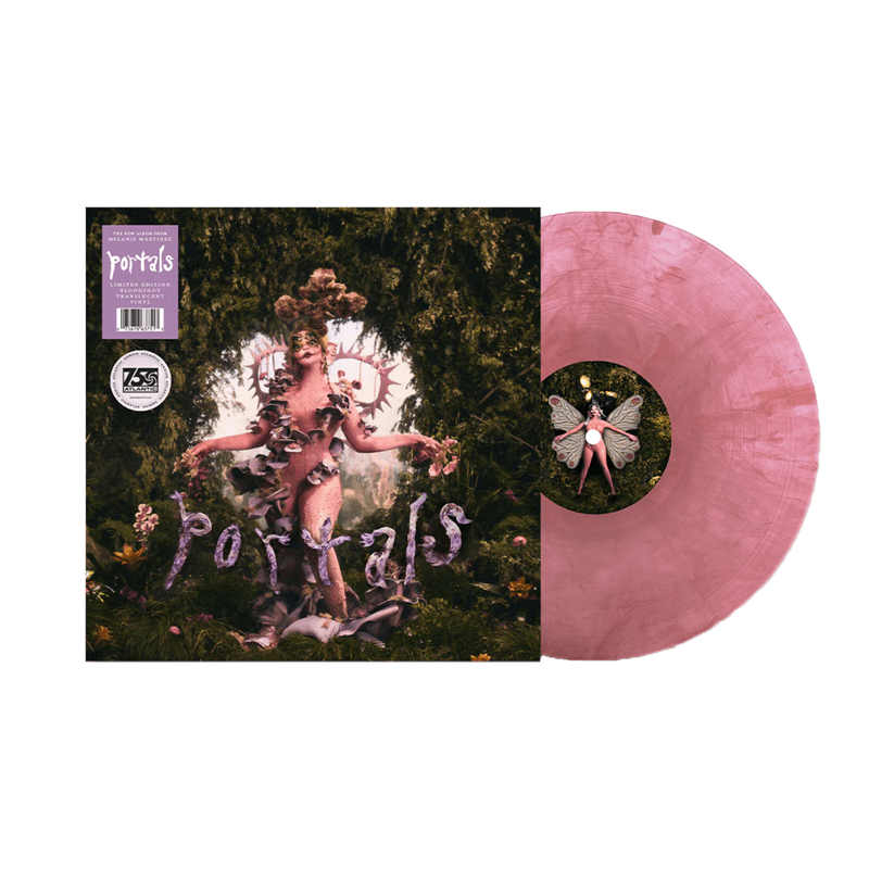 VINILO MELANIE MARTINEZ - PORTALS (BLOODSHOT TRANSLUCENT VINYL)