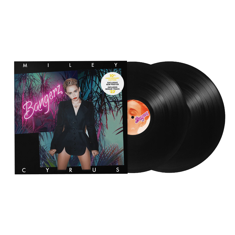 VINILO MILEY CYRUS - BANGERZ (2 LP) (10TH ANNIVERSARY)