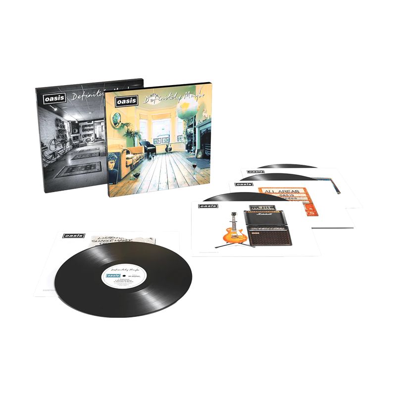 BOXSET OASIS - DEFINITELY MAYBE (30TH ANNIVERSARY/DELUXE/4LP)