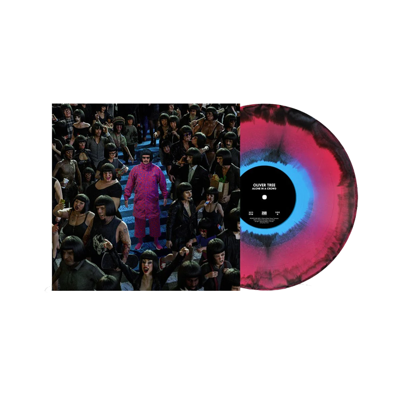 VINILO OLIVER TREE - ALONE N A CROWD (APPLE, BLUE JAY & BLACK MIXED VINYL)