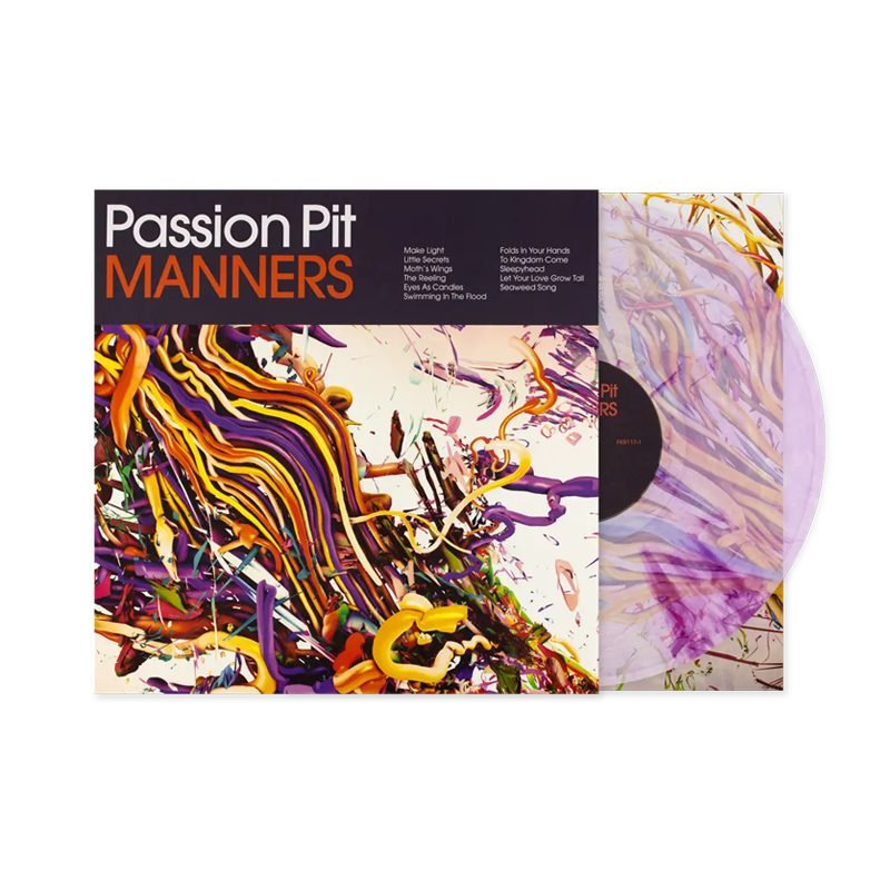 VINILO PASSION PIT - MANNERS (15TH ANNIVERSARY) (LAVENDER VINYL)