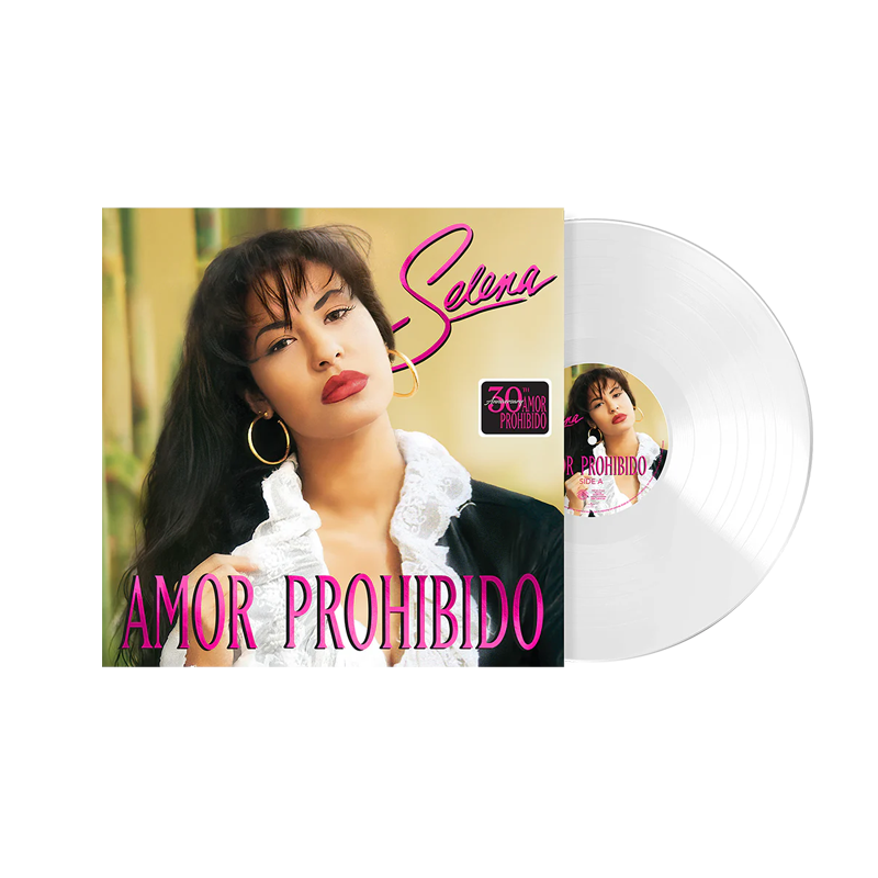 VINILO SELENA - AMOR PROHIBIDO (TRANSPARENTE)