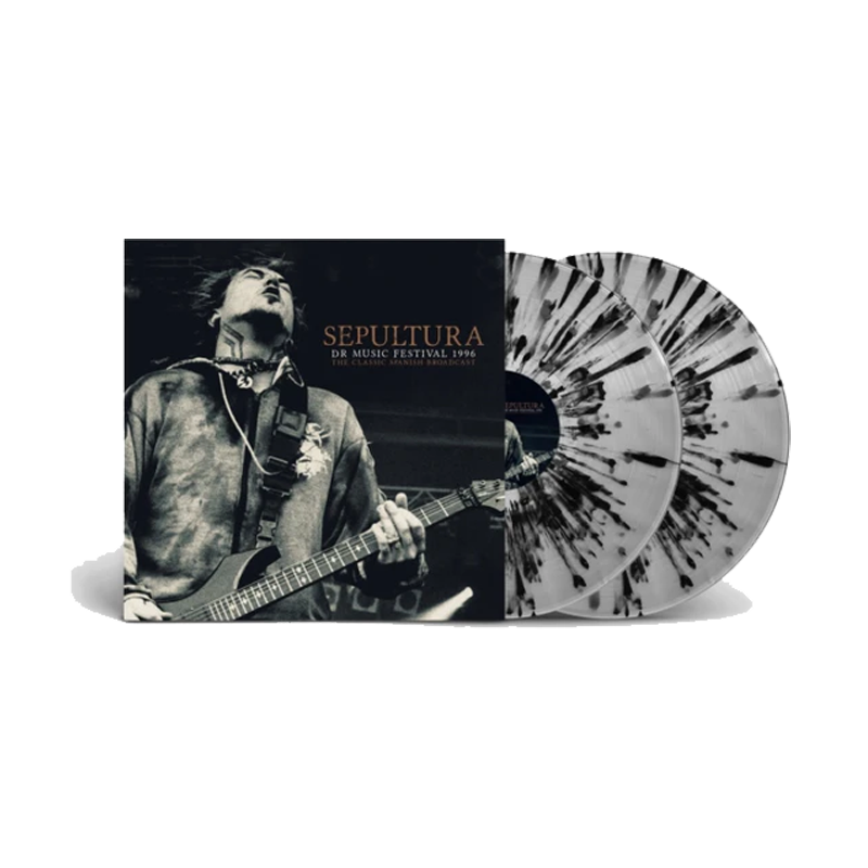 VINILO SEPULTURA - DR MUSIC FESTIVAL 1996 (2LP/CLEAR W/ BLACK SPLATTER VINYL)