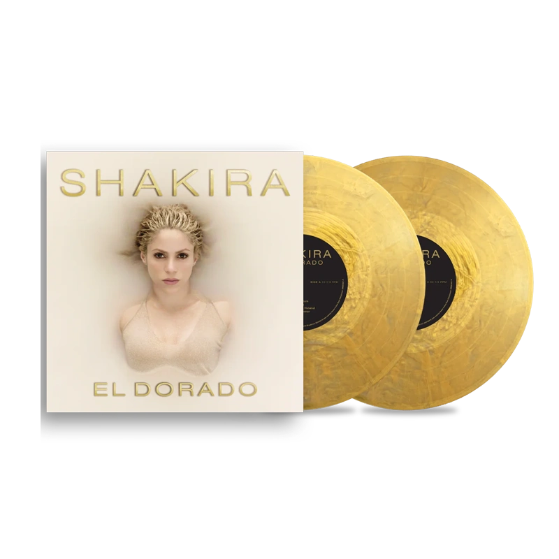 VINILO SHAKIRA - EL DORADO (GOLD VINYL/2LP)